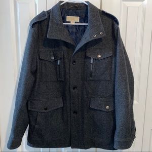 Wool Button-Up Jacket